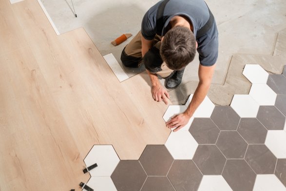 Flooring installation services in Milford, United States